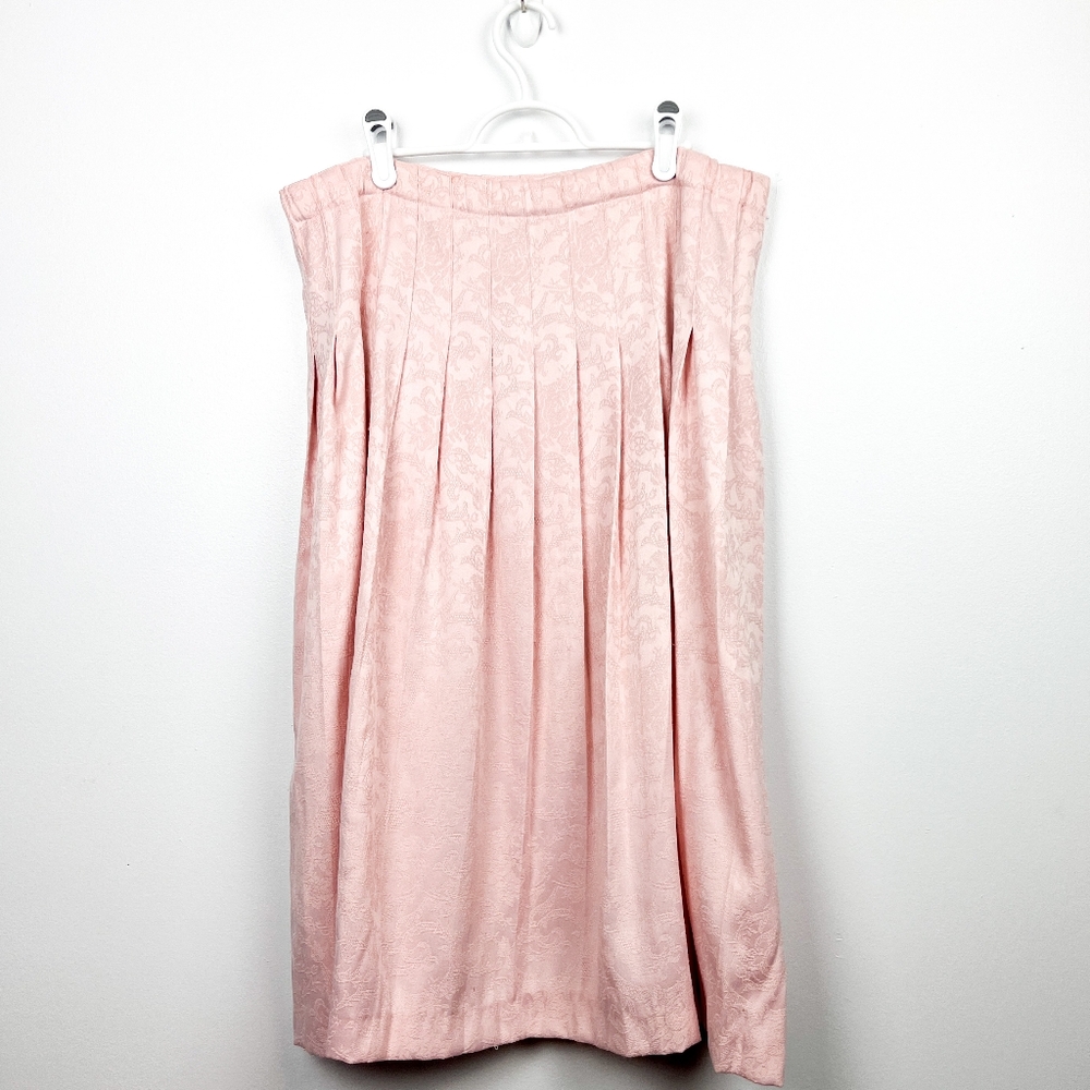 Vintage Susan Bristol Light Pink Floral Skirt